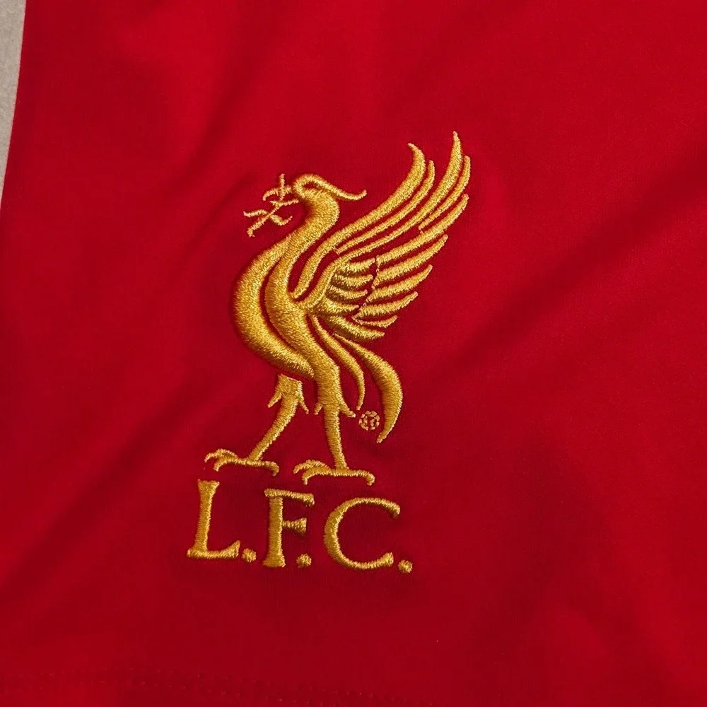 Liverpool Warriors Home Shorts Red Mens Large 8.5 Inseam Soccer Futbol World Cup
